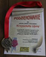 Podziękowania dla Wójta gminy Poczesna